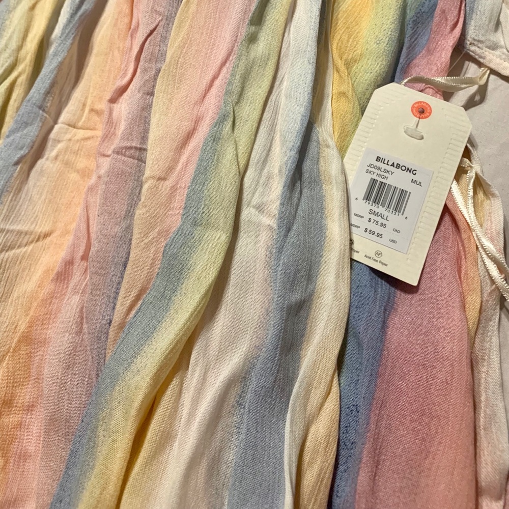 ITEM SOLD 📫📦 HIGH LIGHT PINK STRIPED MAXI DRESS - Picture 5 of 5